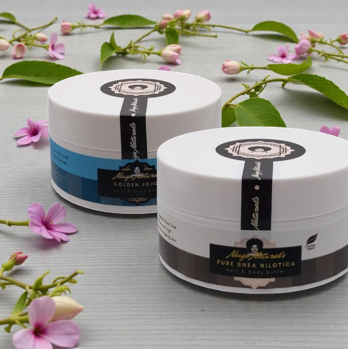 Naiga Naturals - Coffret Baume de Jojoba & Beurre de Karité Nilotica