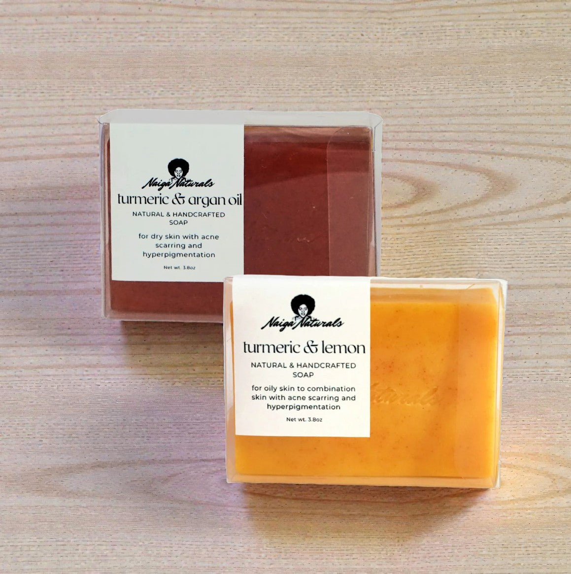 Naiga Naturals - Coffret Savons Curcuma