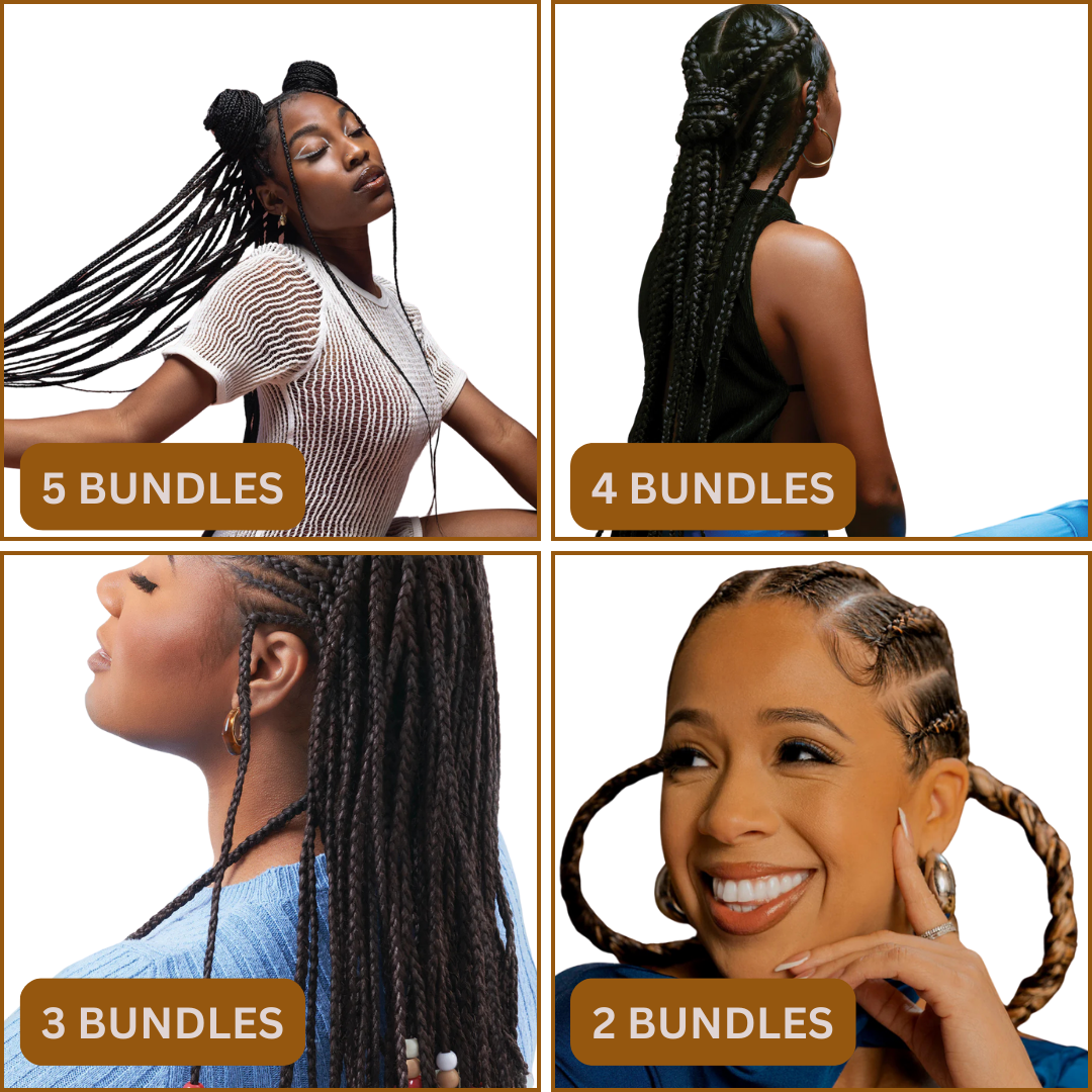 Rebundle - braidbetter Noir de Jais