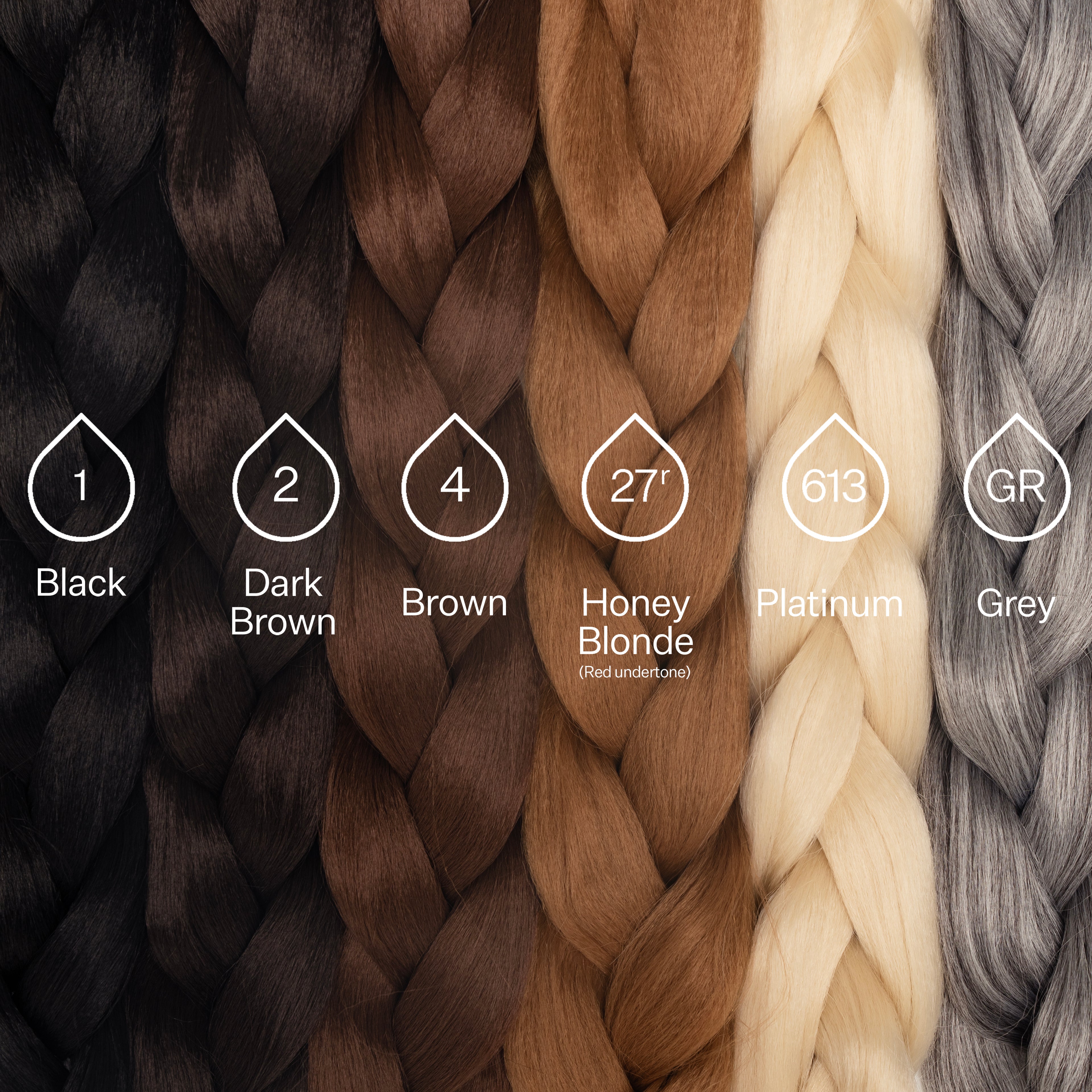 Ruka Synths®2 - Mèches à tresser Braid-it : Textured Straight