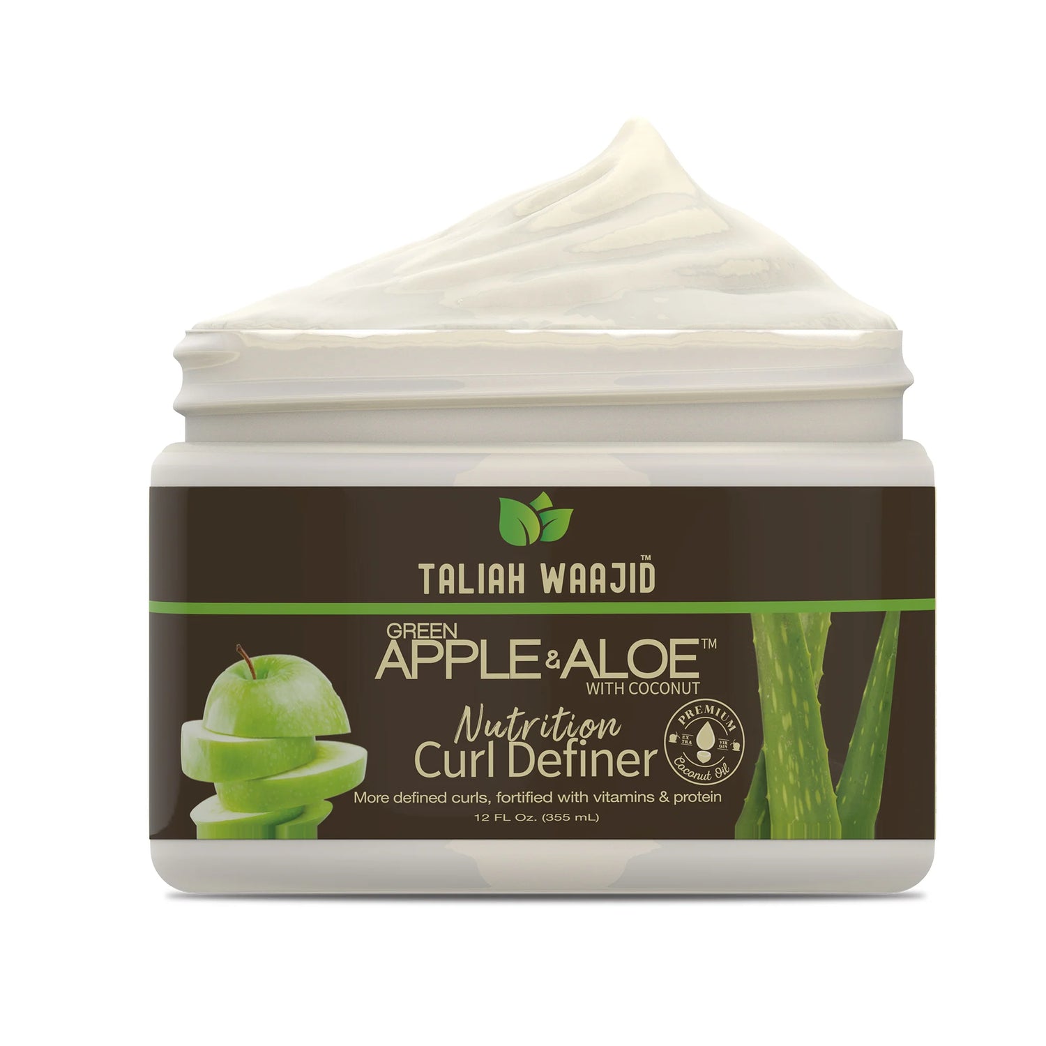 Taliah Waajid - Pomme Verte & Aloès : Crème Coiffante Définition Boucles