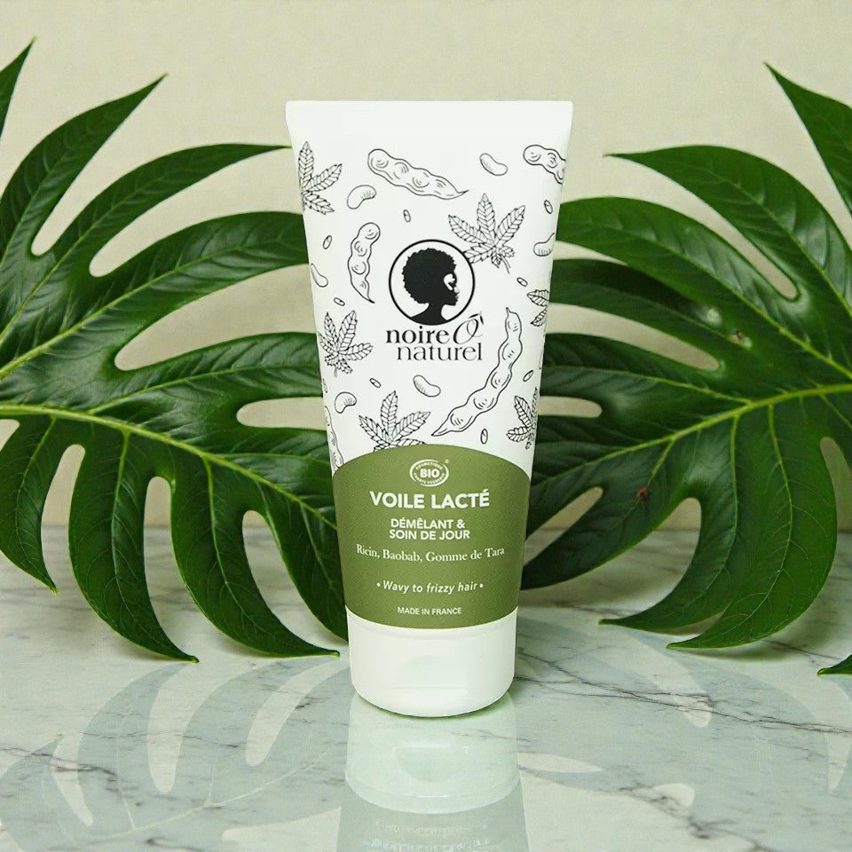Noireonaturel - Démêlant et soin sans rinçage Voile Lacté