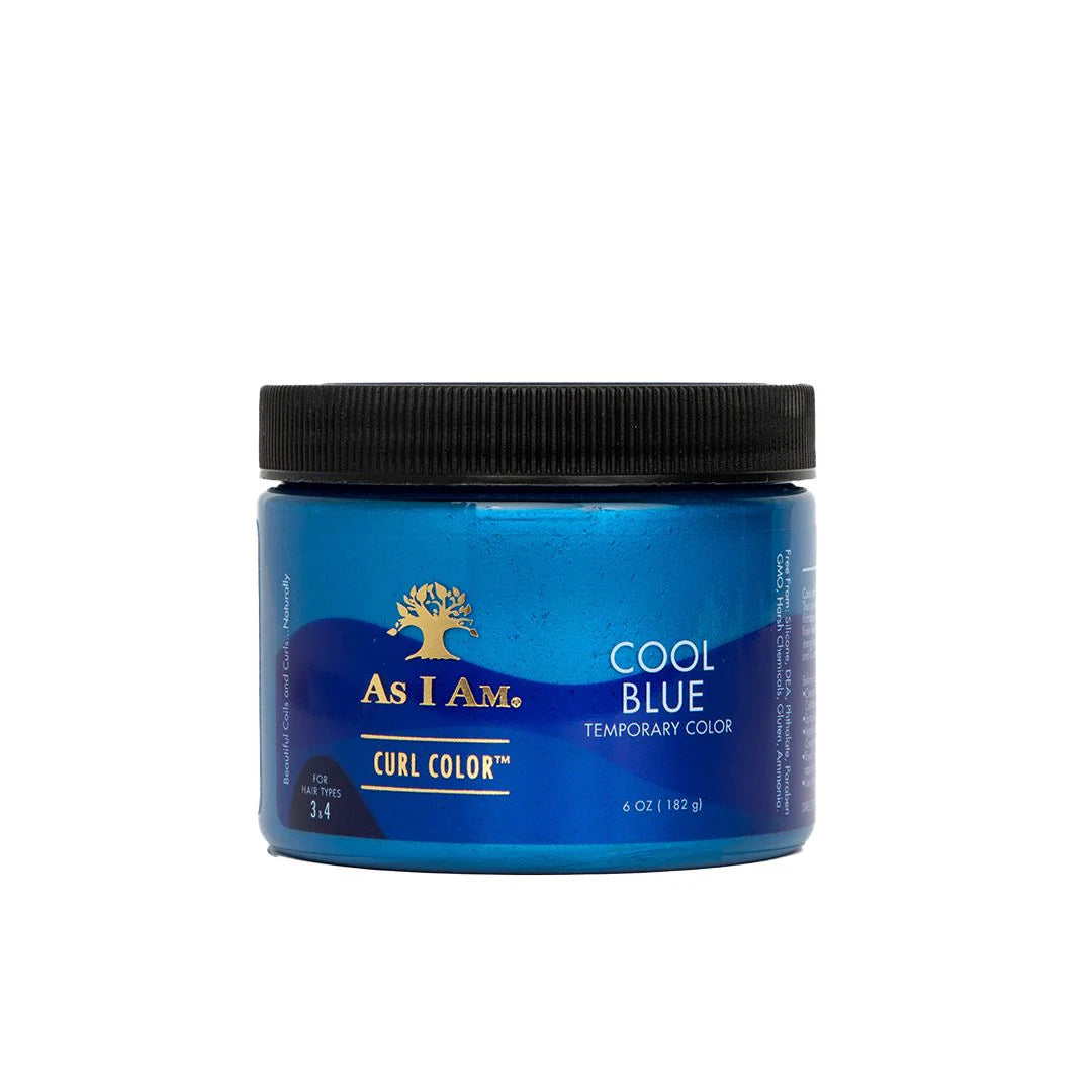 As I Am - Curl Color Cool Blue Temporary Color