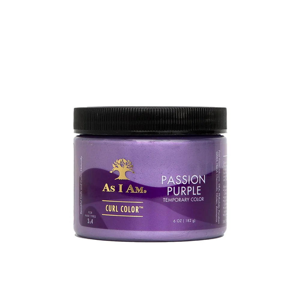 As I Am - Curl Color Passion Purple Temporary Color