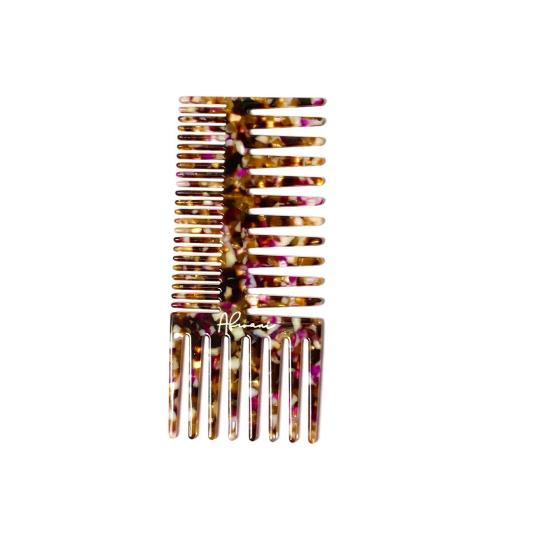 Afroani Blackcurrant Multi-Use Hair Comb