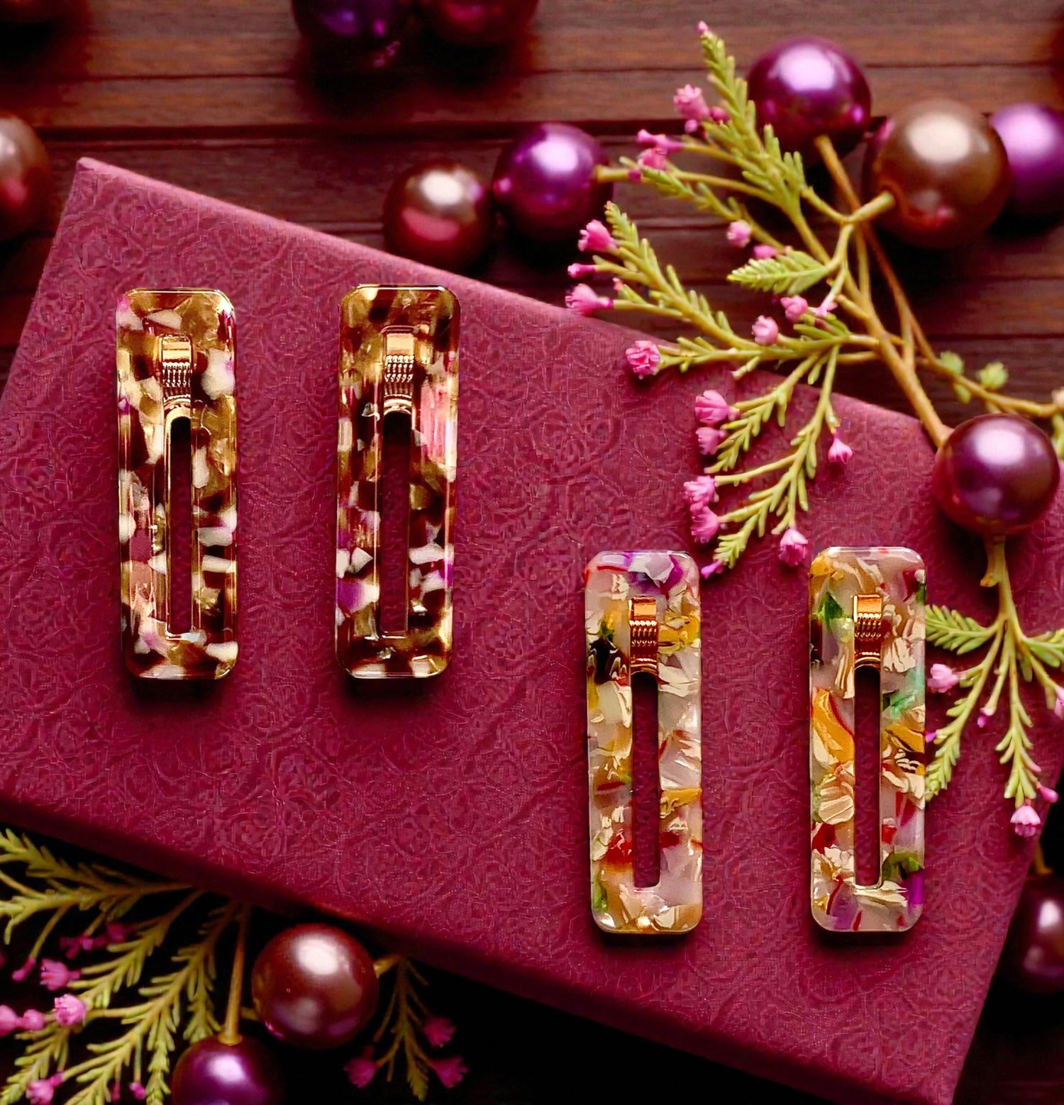 Afroani - Crocodile Clips Set