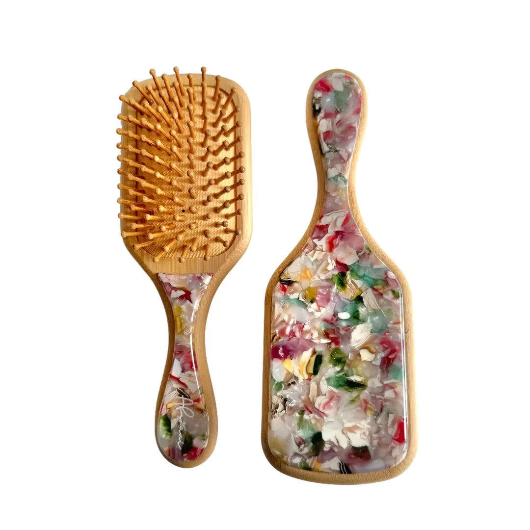 Afroani - Rainbow Bamboo Brush