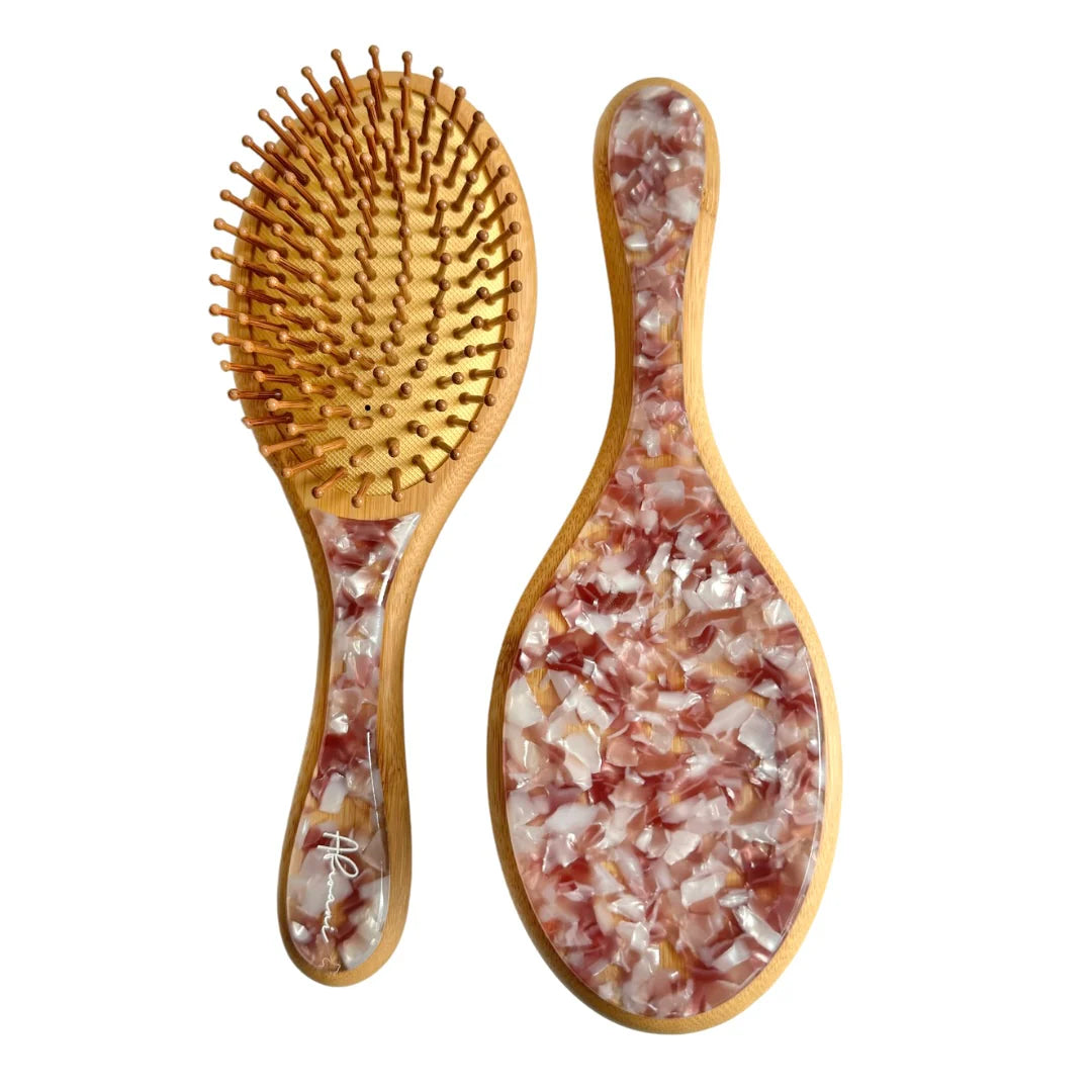 Afroani - Rose Large Bamboo Brush
