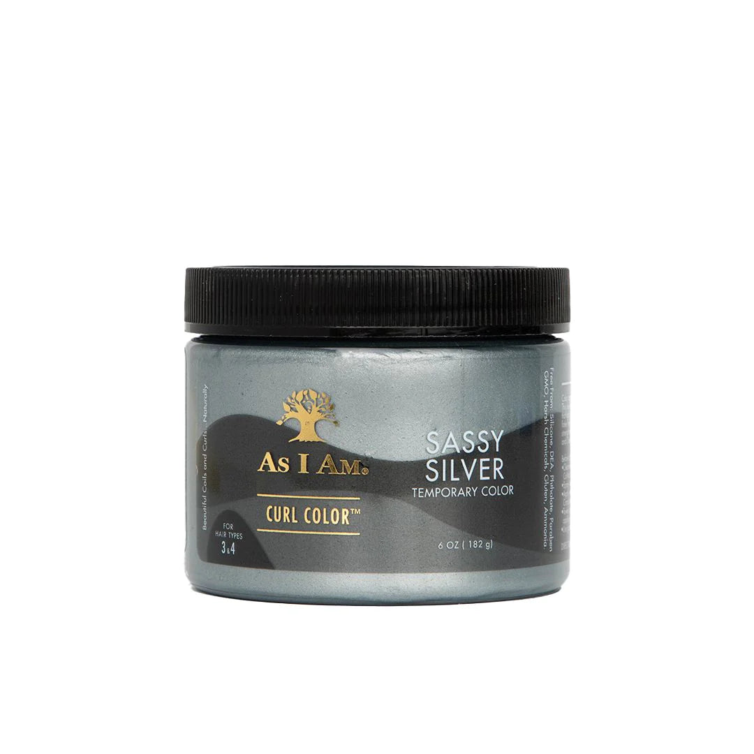 As I Am - Curl Color Sassy Silver Temporary Color