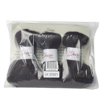Dosso Beauty – Pack 3  Mèches à Tresser Hypoallergéniques