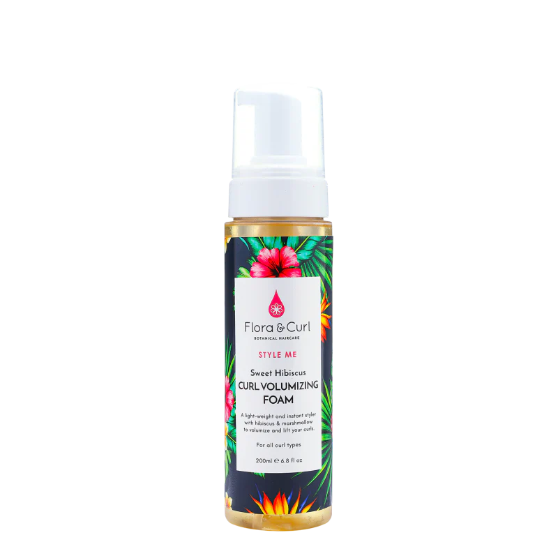 Flora &amp; Curl - Sweet Hibiscus Curl Volumizing Foam