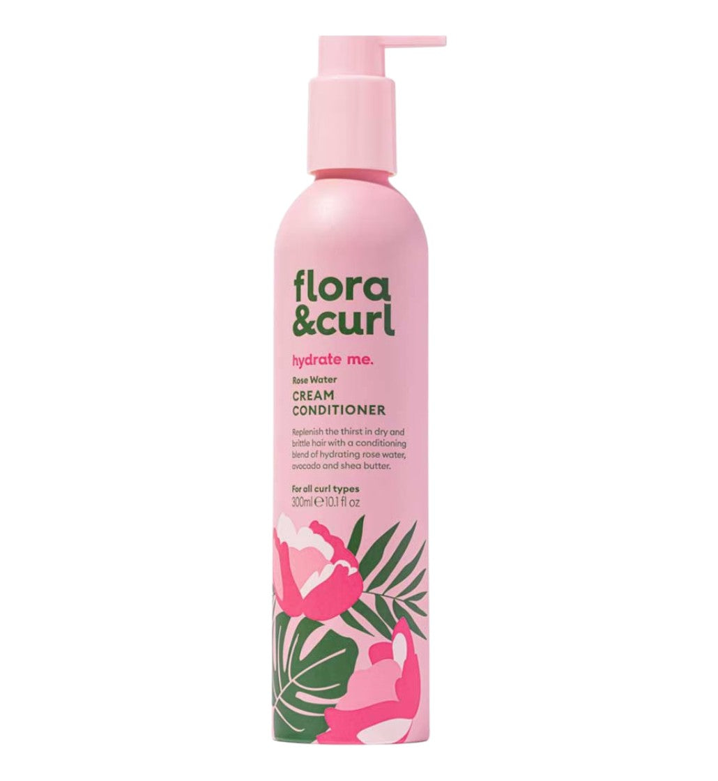 Flora &amp; Curl - Hydrate Me Rose Water Cream Conditioner