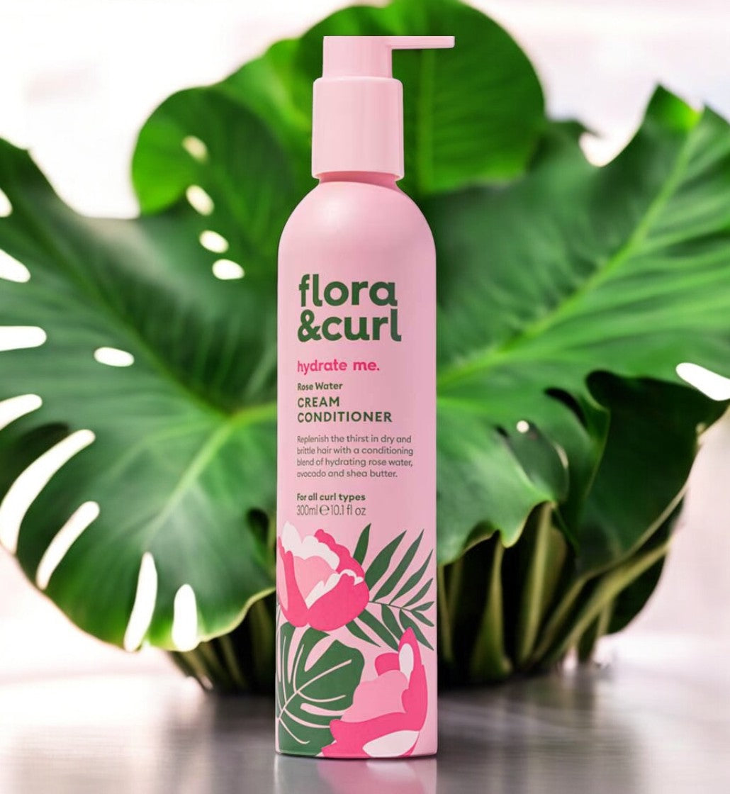 Flora &amp; Curl - Hydrate Me Rose Water Cream Conditioner