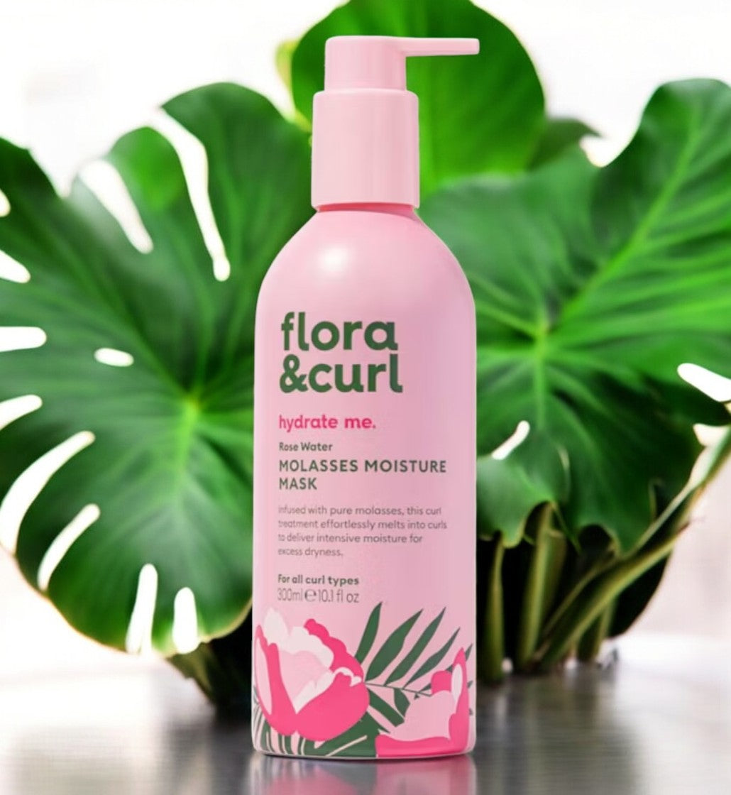 Flora &amp; Curl - Hydrate Me Rose Water  Molasses Moisture Mask