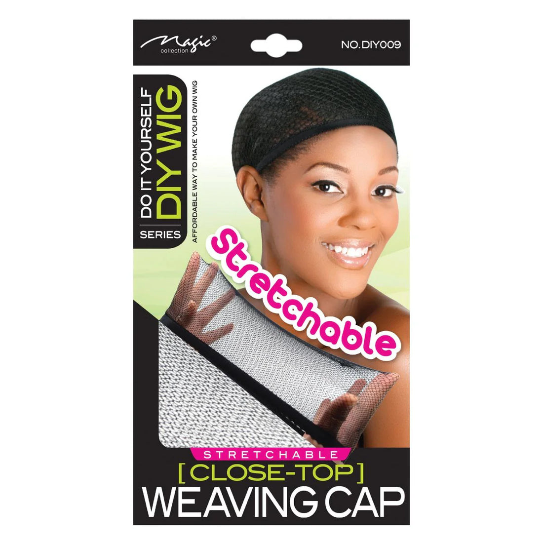 Magic Collection - Stretchable Weaving Cap (Dark Brown)