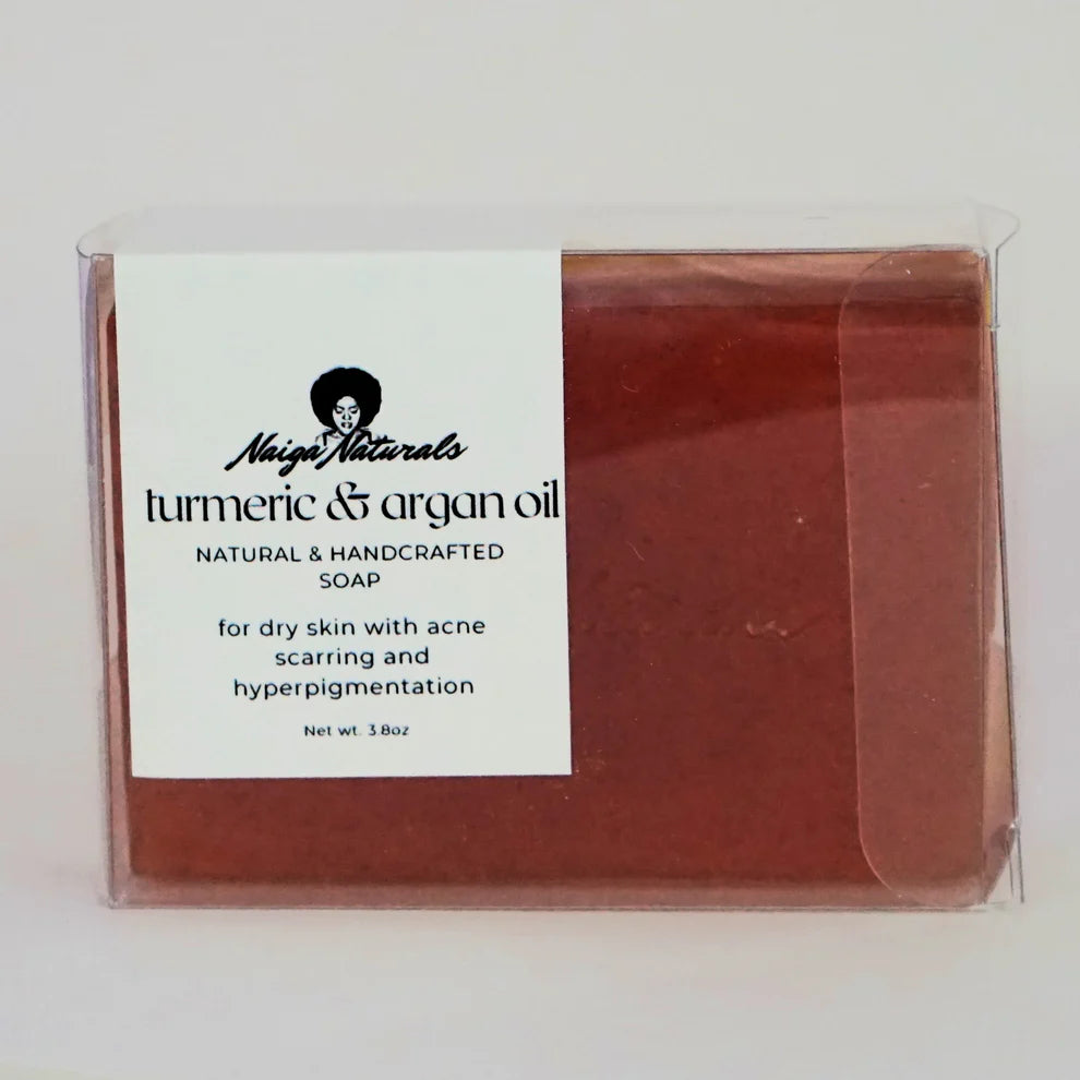 Naiga Naturals - Turmeric &amp; Argan Oil Bar Soap