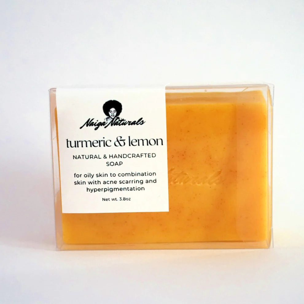 Naiga Naturals - Turmeric &amp; Lemon Bar Soap