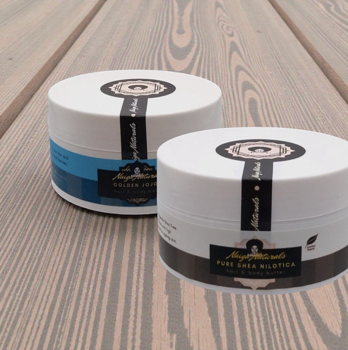 Naiga Naturals - Coffret Baume de Jojoba &amp; Beurre de Karité Nilotica