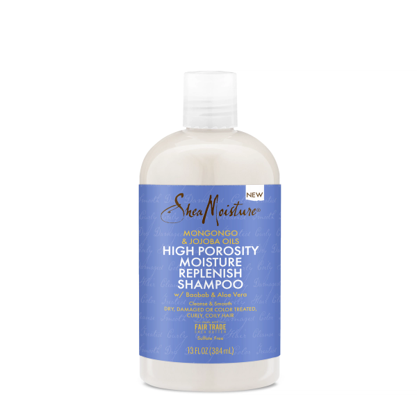 Shea Moisture - Mongongo &amp; Jojoba High Porosity Moisture Replenish Shampoo