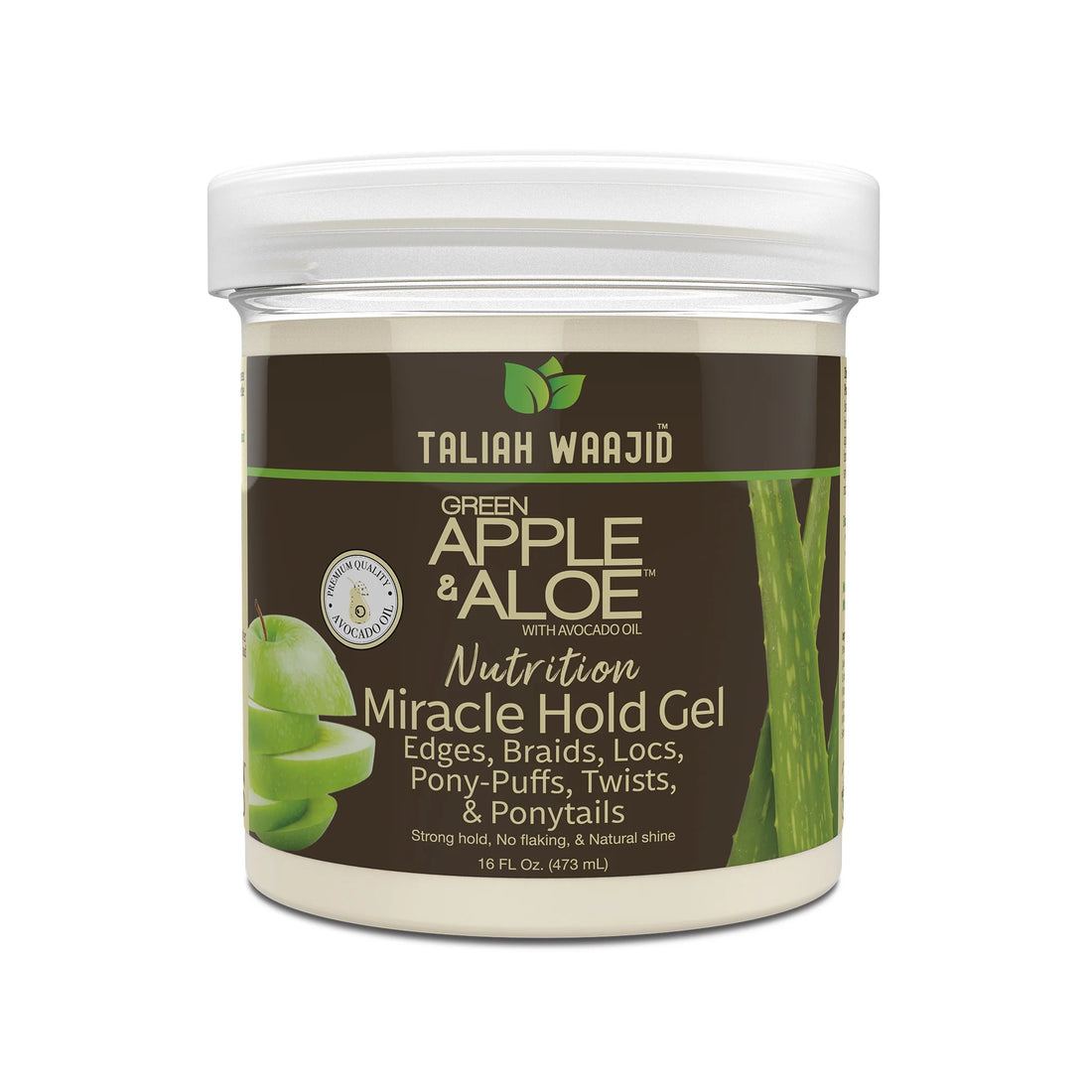 Taliah Waajid - Green Apple &amp; Aloe: Nutrition Miracle Hold Gel